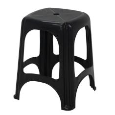 Kit 2 Banqueta Tramontina Niteroi Em Polipropileno Preto