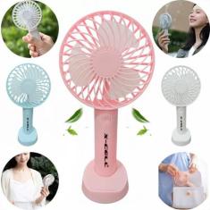 Mini Ventilador Portátil De Mão Mesa Recarregável Silencioso - X-CELL,