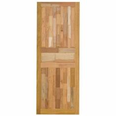 Porta de Madeira Pe801 Pop Esel 210cmx70cmx9cm Natural