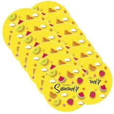 Sousplat Summer - NSW, Sem base, 12 Peças