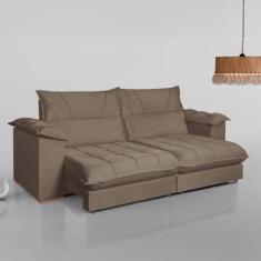 Sofá Retrátil e Reclinável 3 Lugares 230cm Italia - Kasacomigo Estofad