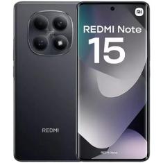 Smartphone Xiaomi Redmi Note 15 5G 256gb - 8GB Ram - Preto, 256GB, Pre
