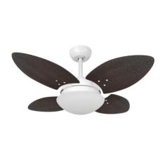 Ventilador de Teto Volare Mini Petalo Palmae Tabaco 127V, 110V