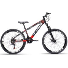 Bicicleta Aro 26 Alfameq Atake 21 Marchas Freio A Disco