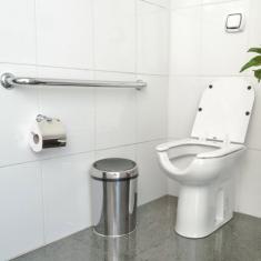 Barra Apoio De 80 Cm Em Aço Inox ø7/8" 25mm Ba78/8 Cromado