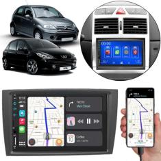 Multimídia 7 Polegadas Peugeot 307 C3 2002 A 2012 Android-Auto MP5 + M