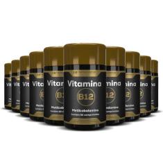 10X Vitamina B12 Metilcobalamina 60Comps Hf Suplementos
