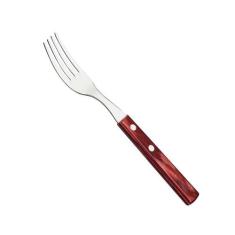 Jogo de Garfo Inox para Mesa com Cabo Polywood 6 Peças - Tramontina