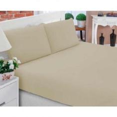 Jogo de Lençol de Cama Casal King Percal 400 Fios 3 Peças - Luckbaby02