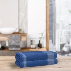 Jogo Toalhas de Banho Gigante 0.75 x 1.45 mts 100% Algodão 2 Peças - C