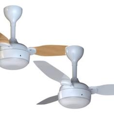 Ventilador Teto Dupla Face Com Controle 99cm Bivolt Ventisol