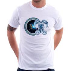 Camiseta Signo Gêmeos Astrologia - Foca na Moda, Branco, GGG