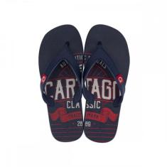 Chinelo Cartago 10738 Dakar Masculino, Azul, 41