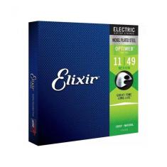 Encordoamento Para Guitarra .011 Optiweb 19102 Elixir