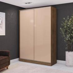 Guarda-Roupa 2 Pt Correr Kappesberg Adapt Nogueira/Macadâmia