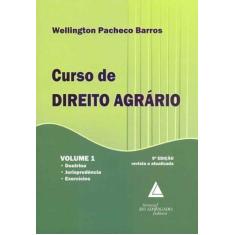 Curso de Direito Agrário - Vol.01 - 09Ed/15 - LIVRARIA DO ADVOGADO EDI