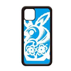 Year of Rabbit Animal Zodíaco da China para iPhone 12 Pro Max Capa para Apple Mini Mobile Case