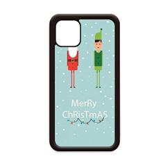 Merry Christmas ilustração abstrata homem para iPhone 12 Pro Max capa para Apple Mini Mobile Case
