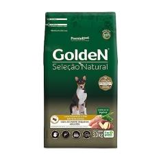 PremieR Pet Golden Seleção Natural Ração Seca para Cães Adultos Porte Pequeno Sabor Frango com Batata Doce 3kg