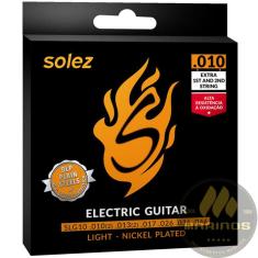 Encordoamento SOLEZ Guitarra 010 SLG10