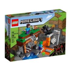 Lego Minecraft A Mina Abandonada 248 Peças - 21166