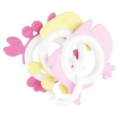 Kit Mordedor Animais Marinhos FEM Pimpolho AMARELO/PINK/ROSA