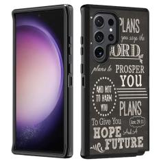 BWOOLL Capa para Samsung Galaxy S24 Ultra, capa resistente 3 em 1 híbrida de PC rígido e silicone macio à prova de choque capa de proteção contra quedas para Galaxy S24 Ultra 5G 6,8 polegadas 2024,