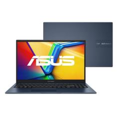 Notebook ASUS Vivobook 15 X1504ZA Intel Core i5 1235U 8GB Ram 256GB SSD Linux KeepOS Tela 15,6&quot; FHD Blue - NJ982