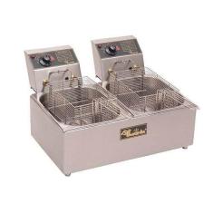Fritador Elétrico Mesa 12 Litros 2 Cubas Monarcha Fre2cmt, 110V