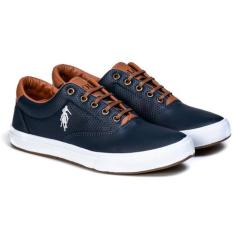 Tenis masculino Sapatenis Polo open casual confortavel macio sapato, M
