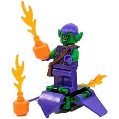 Minifigura LEGO Marvel Superheroes Green Goblin com planador