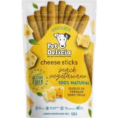 Biscoito pet delícia snack vegetariano cheese 120g - Pet Delicia