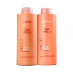 Kit Wella Invigo Nutri-Enrich Duo Shampoo e Condicionador 1l - Wella P