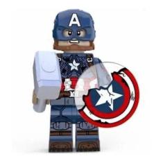 Boneco Blocos De Montar Capitão América Vingadores Endgame