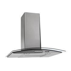 Coifa de Parede Nardelli Vidro Curvo Duto Slim 60cm Inox 220v
