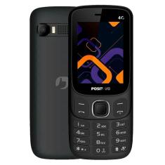 Celular Positivo P41 4G Com Dual SIM, Rádio FM e Tela 2.4" Preto
