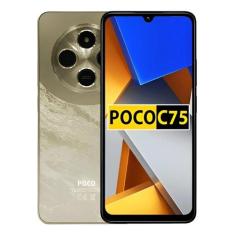 Smartphone xaiomi redmii pocco C75 NFC 256GB 8GB RAM câmera tripla 50M