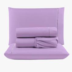 Jogo de Lençol Peletizado 400 Fios King 4 Peças Barato - Casa - hotel 