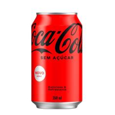 Refrigerante Coca Cola Sem Açúcar 350ml