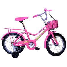 Bicicleta Infantil Aro 16 Monark Brisa - Rosa