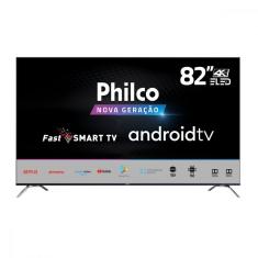 Smart TV PTV82K90AGIB LED 82 Polegadas UHD 4K HDR Android TV Philco