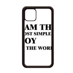 Capa I Am The Simplest Boy para iPhone 11 Pro Max para Apple Mobile Case Shell