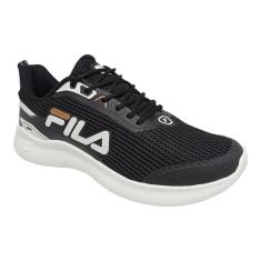Tênis Fila Gear Feminino - Preto/Branco-Feminino