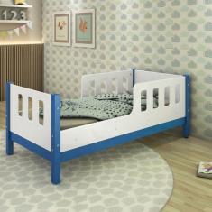 Cama Juvenil Encanto c/ Grade de Segurança à Pronta Entrega - Sambare 