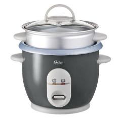Panela Elétrica de Arroz Oster Facile Cinza 004722-127 127V, Cinza, 11