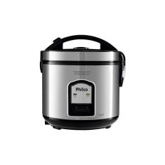 Panela Elétrica de Arroz Philco PH5P Visor Glass Inox / Preto
