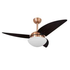 Ventilador De Teto Volare Cobre Vd42 Class 3Pás Tabaco 220V, 220V