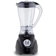 Liquidificador Britânia Diamante Black Filter Preto 900W com 4 Velocidades 