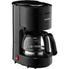 Cafeteira Elétrica Arno Classic Preta 127V, 110V