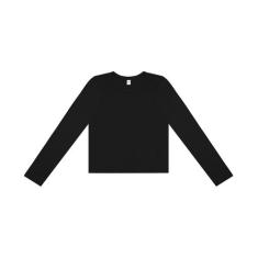 Blusa Manga Longa Feminina Rovitex Preto, P, Preto